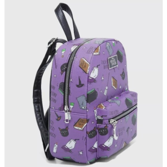 Bioworld Disney Hocus Pocus Icons Mini Backpack Purple NWT main image 7